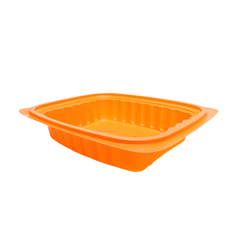 BOPS盖黑色方形一格快餐盒